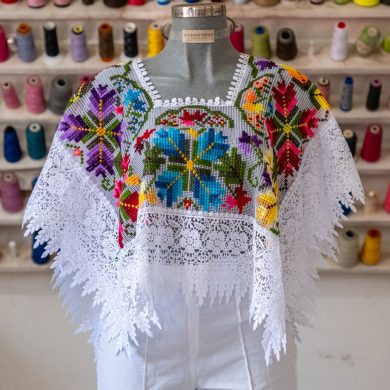 Blusa Solapa Flor de Cruz