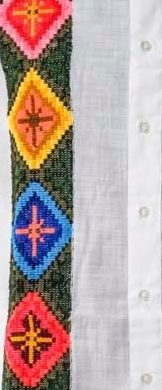 Camisa Manga Corta Bordada