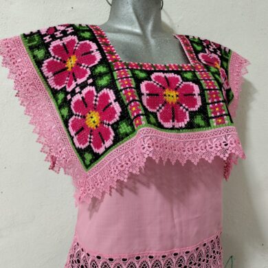 Blusa tipo solapa