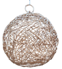 Lámpara Tejido Calado